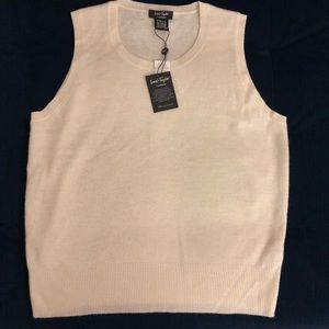 NWT! Lord & Taylor CASHMERE Sleeveless Top